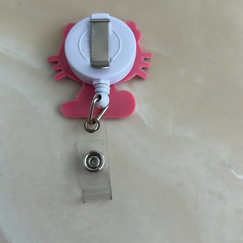 Hello Kitty Retractable ID Badge Reel